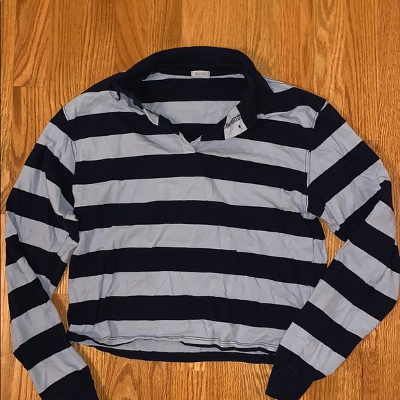 Brandy Melville Tops - Brandy Melville striped polo